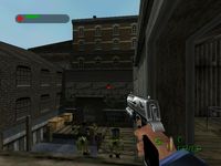 une photo d'Ã©cran de 007 Le Monde Ne Suffit Pas sur Nintendo 64